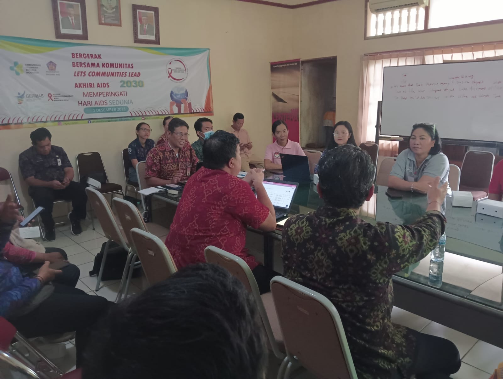 PUNCAK HARI: Rapat koordinasi KPA Bali bersama pemangku kepentingan dan lembaga terkait, Jumat (8/11)