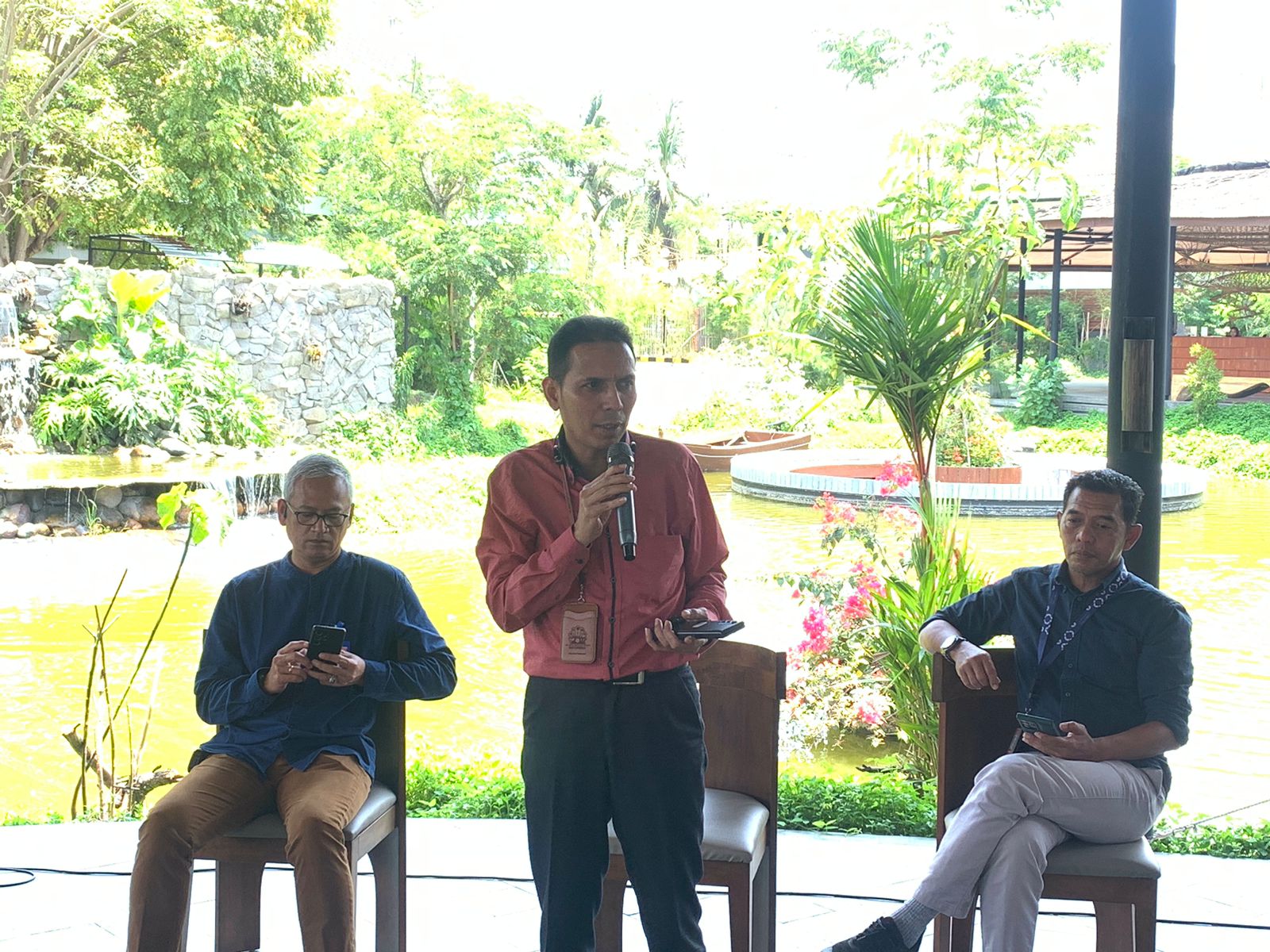 TERDAMPAK: General Manager Bandara Internasional I Gusti Ngurah Rai, Ahmad Syaugi Shahab
