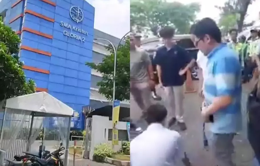 Viral! Ivan Sugianto, pengusaha asal Surabaya, jadi sorotan setelah aksinya memaksa siswa sujud dan menggonggong.