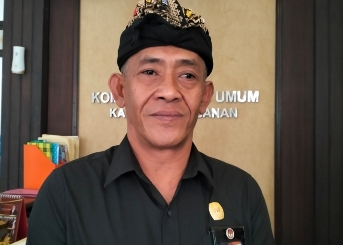 Ketua KPU Kabupaten Tabanan, I wayan Suwitra