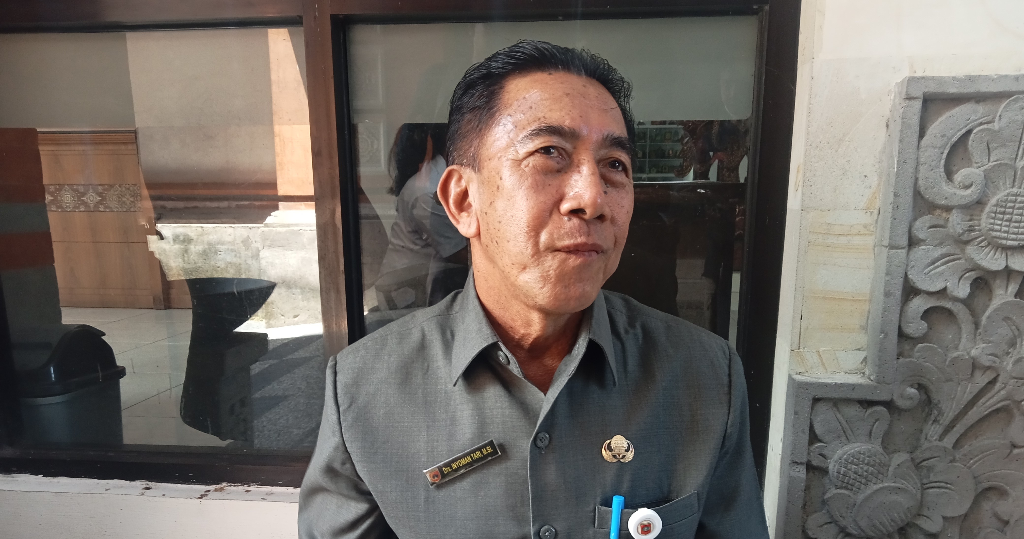 Kepala Dinas Lingkungan Hidup (DLH) Karangasem I Nyoman Tari.