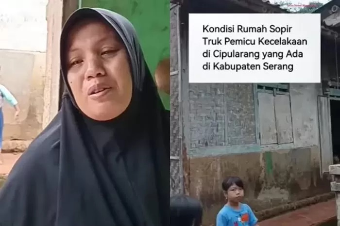 Potret keluarga sopir terduga pemicu kecelakaan beruntun Tol Cipularang.