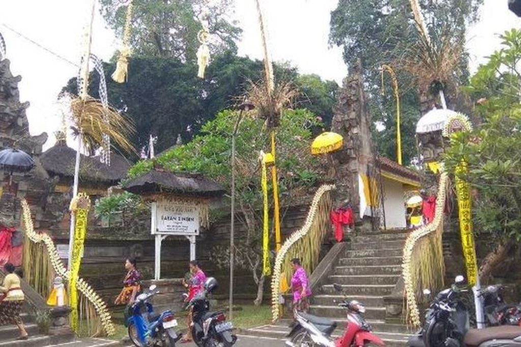 Pura Batan Bingin di Desa Pejeng Kawan, Tampaksiring, Gianyar, Bali.