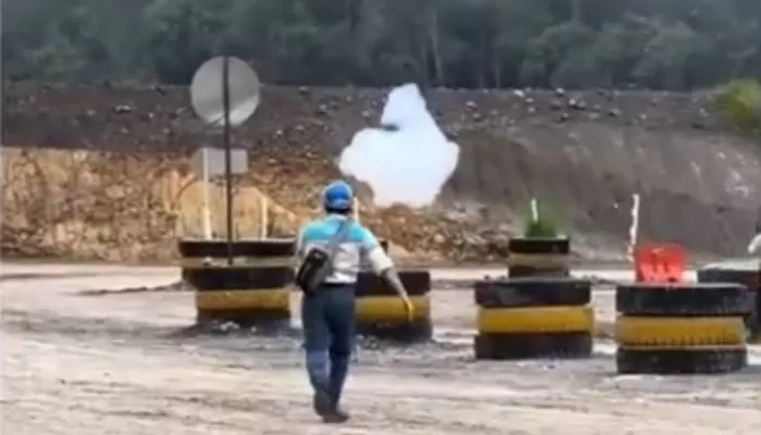 Beredar video diduga awan turun dari langit hingga menyentuh tanah