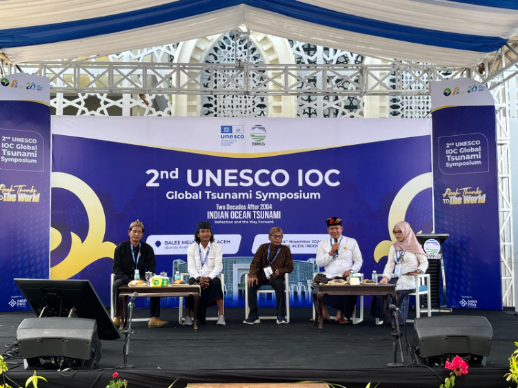 Desa Tanjung Benoa dan Pengastulan diundang dalam The 2nd UNESCO-IOC Global Tsunami Symposium