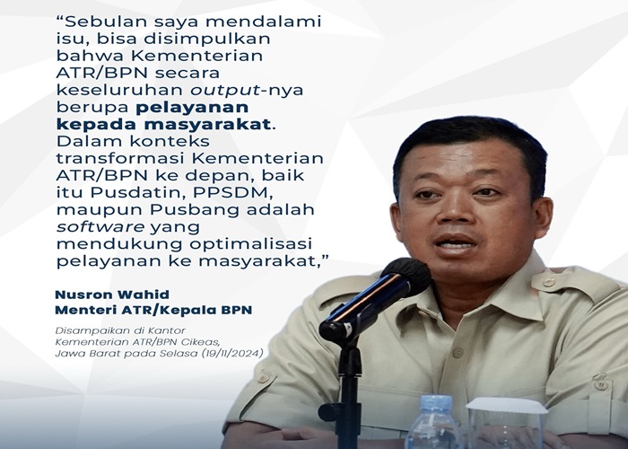 Kunjungi Kantor Cikeas, Menteri Nusron Akan Perkuat SDM Kementerian ATR/BPN yang Memiliki Pemahaman Konsep Manajemen Risiko