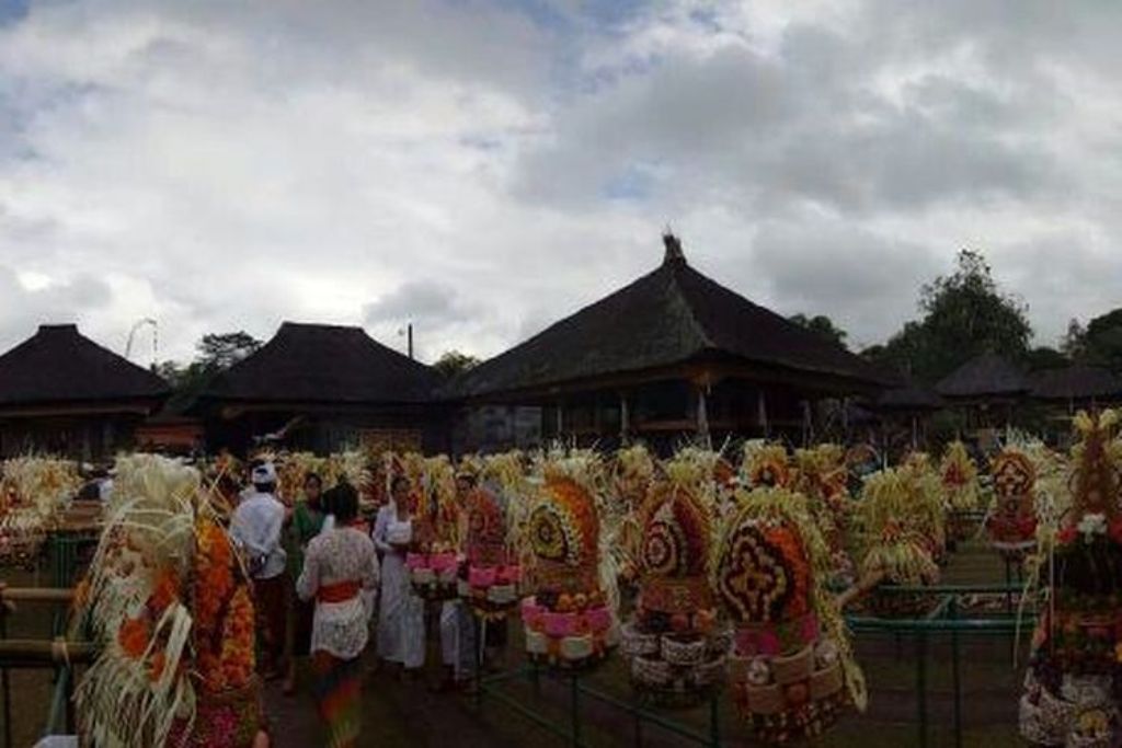 Pura Dalem Pingit di Desa Sebatu, Tegallalang, Gianyar