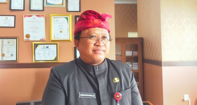 Direktur RSUD Bangli dr. I Dewa Oka Darsana, Sp.An.