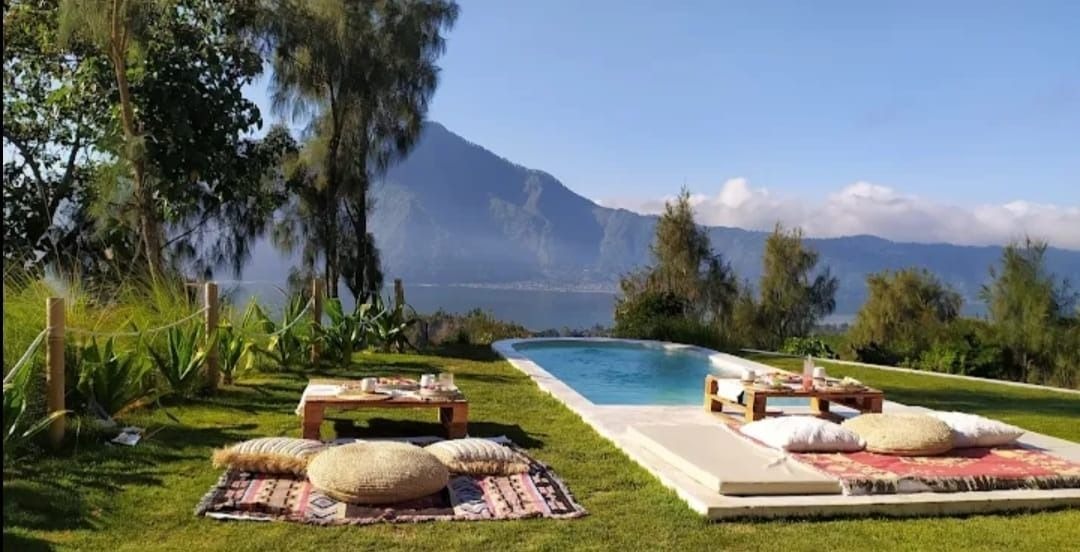 MIRIP SWISS: Hideaway merupakan salah satu tempat di Kintamani Bali yang menawarkan suasana ala Pegunungan Alpen di Swiss.