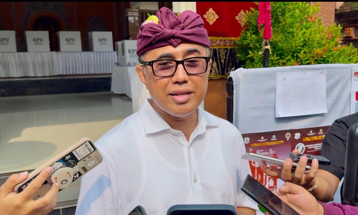 SPIRIT: I Gusti Ngurah Jaya Negara siap rangkul semua pendukung dan Ambara-Adi berlandaskan spirit Vasudhaiva Kutumbakam.