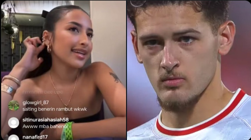 Justin Hubner kerap masuk dalam live Tiktok Jennifer Coppen