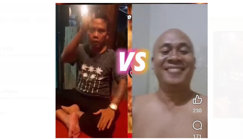 Wayan Setiawan dan Jro India siap bertarung di atas ring