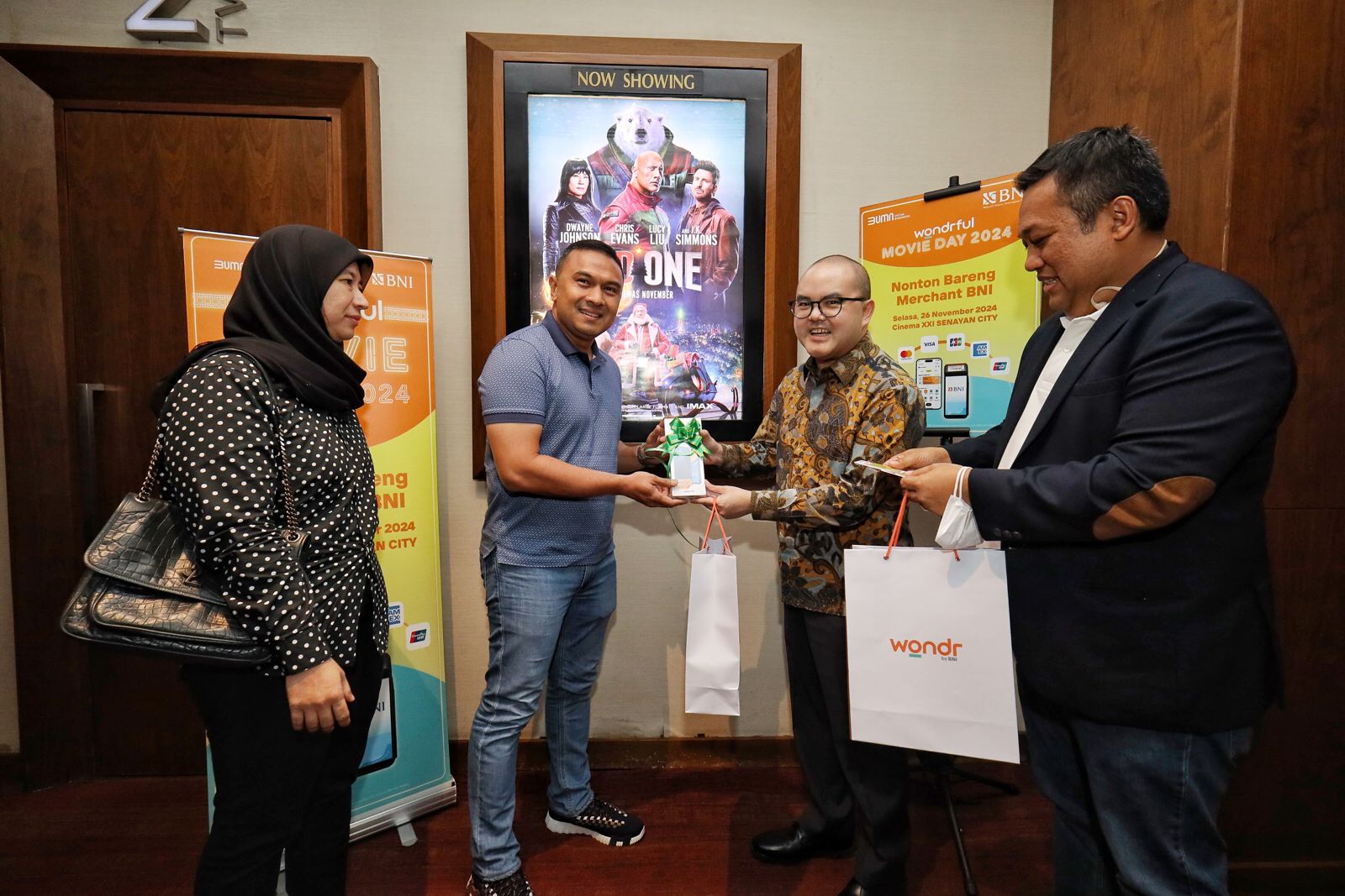 BNI Lebih Dekat dengan Loyal Merchant Lewat BNI Wonderful Movie Day 2024