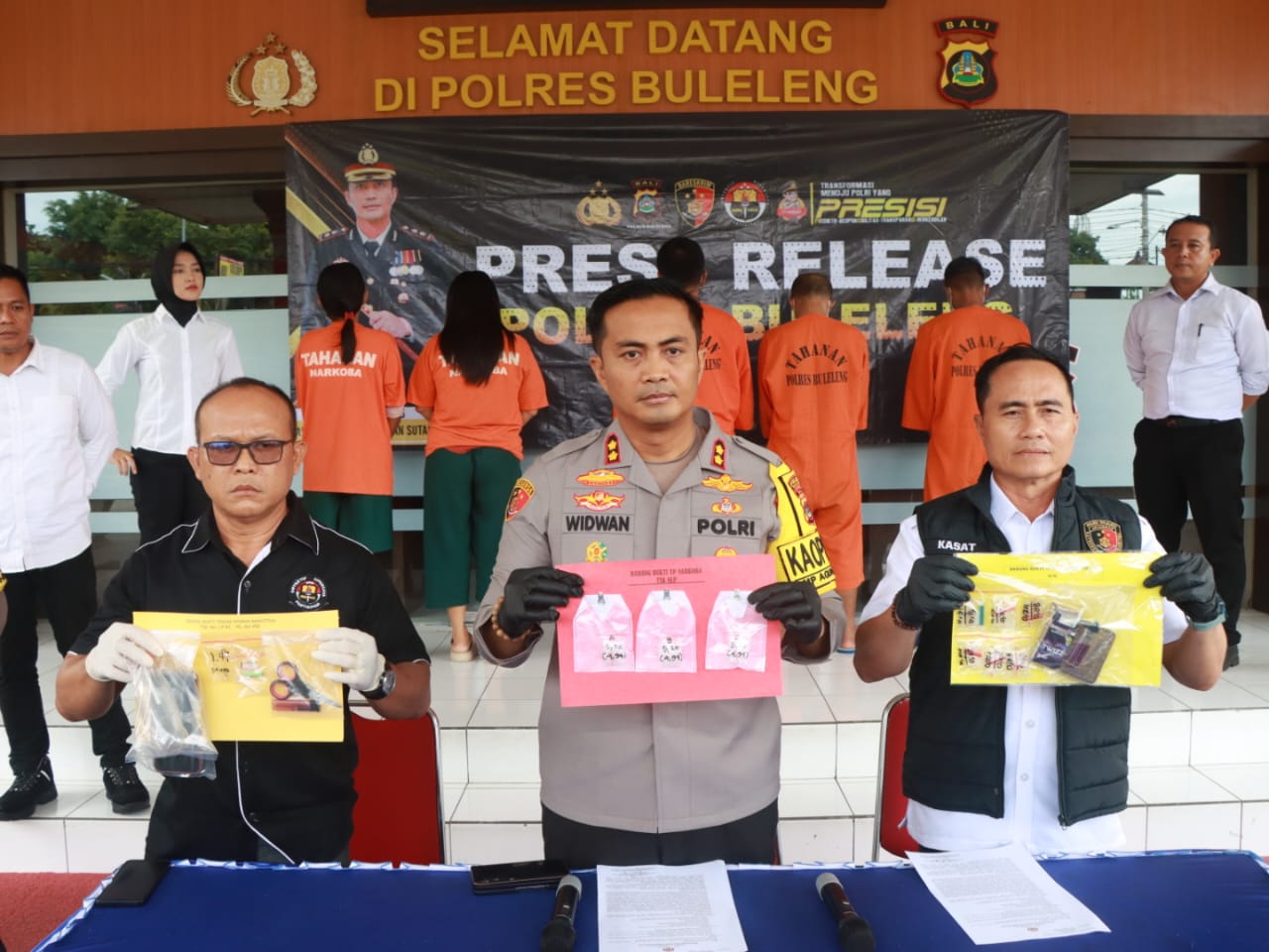 Pengungkapan kasus peredaran narkoba di Buleleng