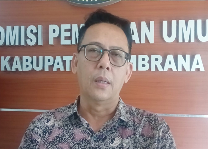 Ketua KPU Jembrana, Ketut Adi Sanjaya.