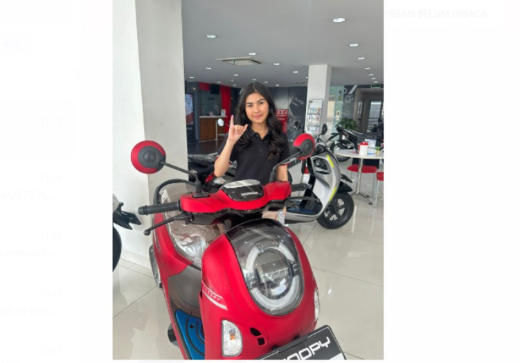Program Vote Pilkada,Mampu tingkatkan Penjualan Produk Sepeda motor di Astra Motor Bali.