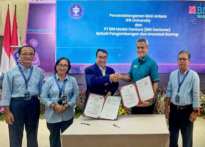 BNI Ventures Gandeng IPB Kembangkan Ekosistem Startup