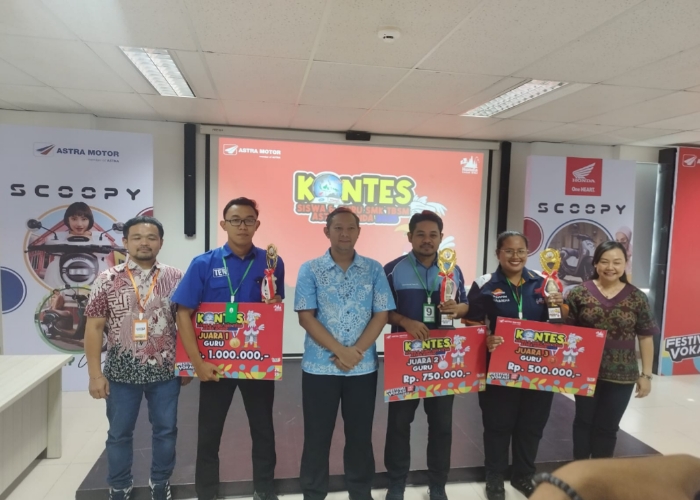 Para juara Kontes Festival Vokasi Satu Hati Astra Motor Bali yang akan berkesempatan untuk mewakili Bali ke ajang kontes nasional.