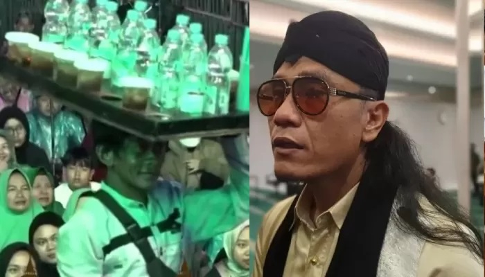 Pak Sun merupakan sosok penjual es teh yang kini tengah menjadi sorotan