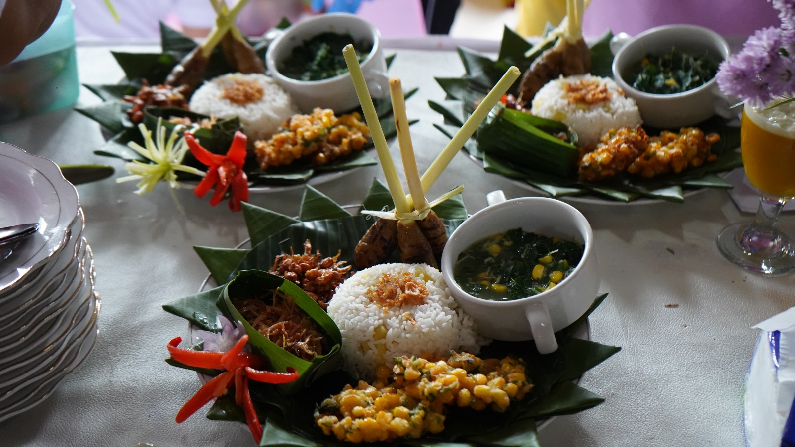 Kuliner yang dimasak hasil lomba yang diselenggarakan DWP Buleleng