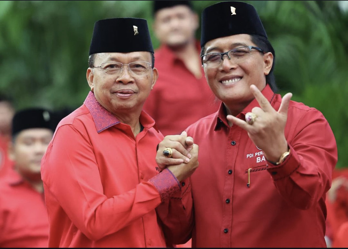 Paslon nomor urut 2, I Wayan Koster - I Nyoman Giri Prasta (Koster-Giri) yang meraih suara tertinggi.