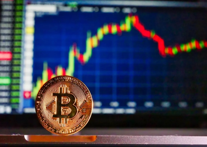 Ilustrasi trading crypto.