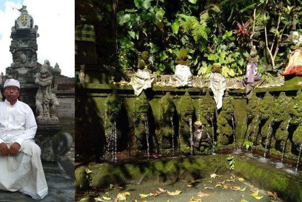 Beji Saraswati di Gulingan, Mengwi, Badung, Bali.