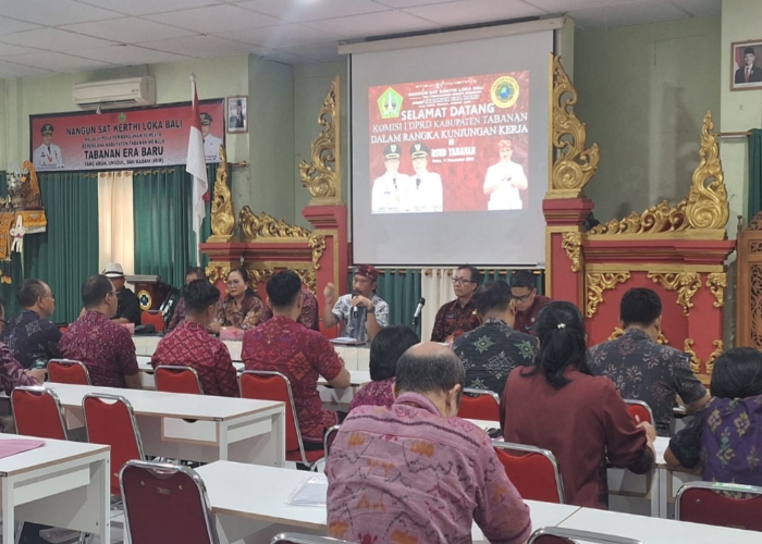 Sidak Komisi l DPRD Tabanan ke RSUD Tabanan dan RSUD Singasana