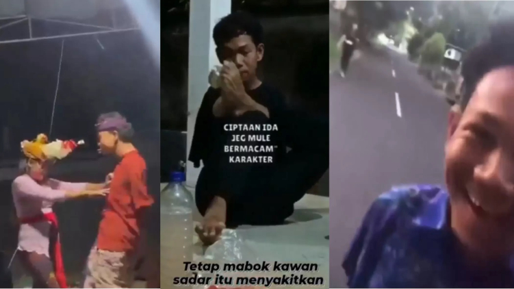 Beredar di media sosial video Agus Buntung yang menambah kontroversi
