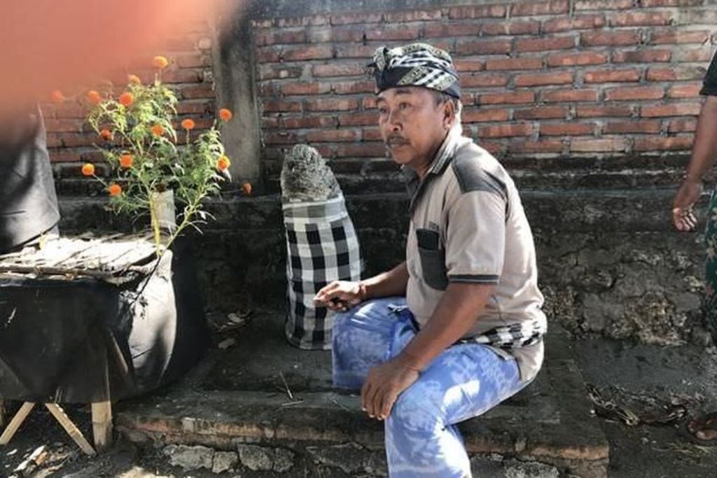 Pura Pesimpangan Penataran Ped lan Batu Medau, Banjar Adat Anyar Sari, Desa Nusasari, Jembrana, Bali.