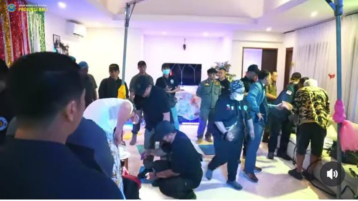 BNN Provinsi Bali dengan beberapa Stakeholder menggelar operasi gabungan Jelang Natal dan Tahun Baru