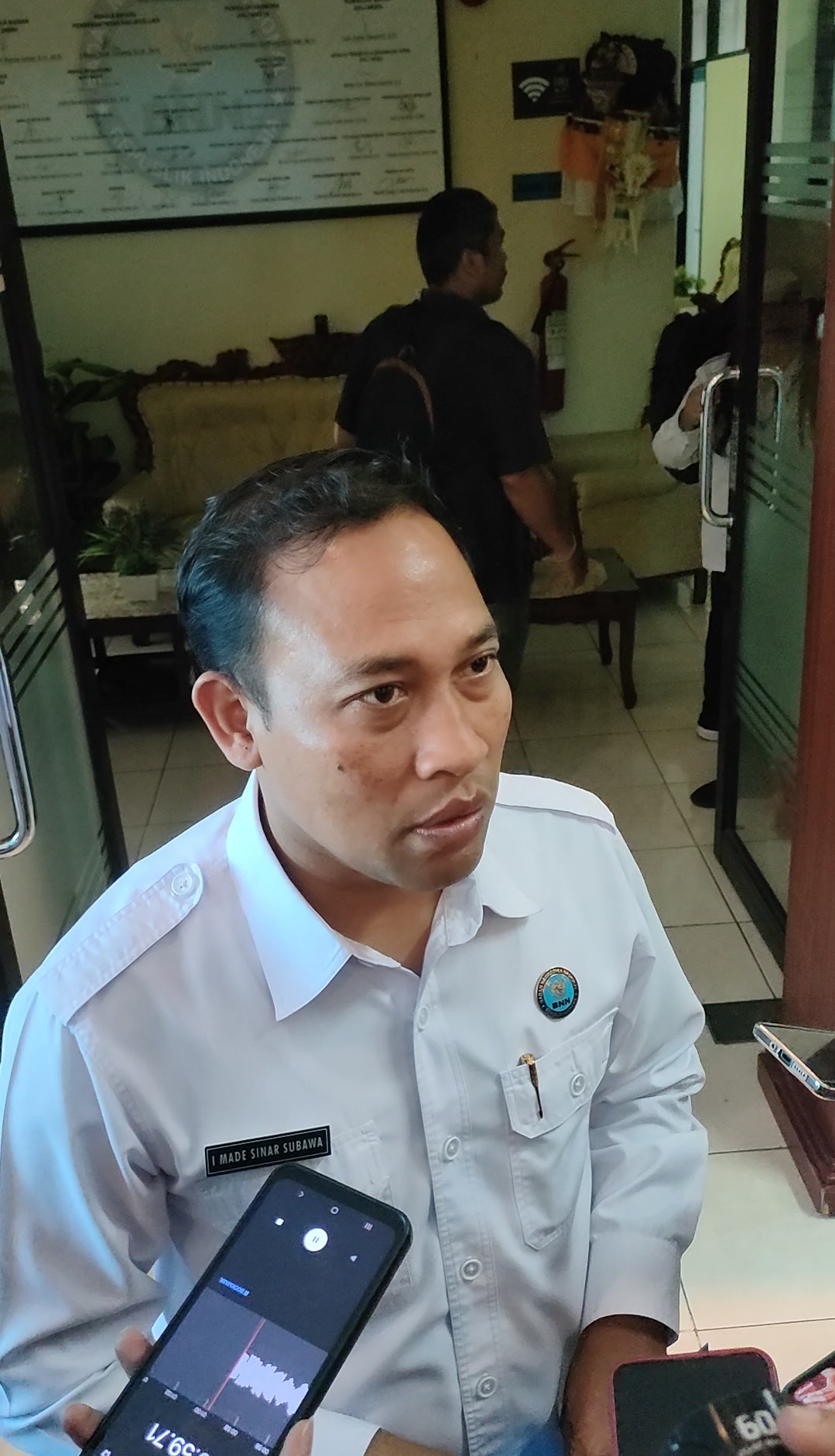 Kepala Bidang Pemberantasan BNNP Bali, Kombespol Made Sinar Subawa. (Bali Express/I Gede Paramasutha)