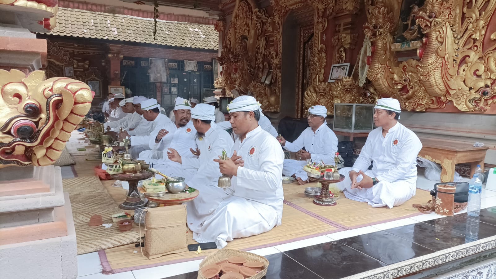 LOMBA : Pelaksanaan lomba  Megenta di Yayasan Widya Dhaksa Dharma, Gria Agung Bongkasa, Sabtu (28/12).