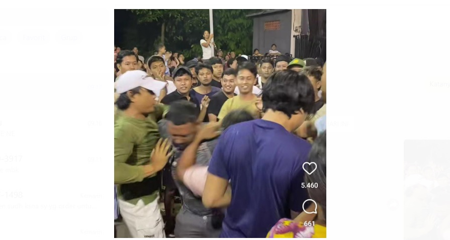 Beredar video keributan dua pemuda saat konser musik Bali di Buleleng