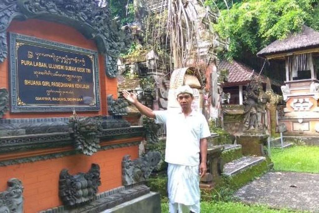 Pura Laban di Banjar Sindu, Desa Sayan, Ubud, Gianyar, Bali