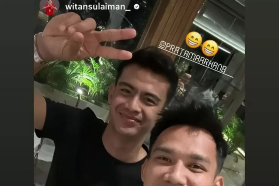 BERFOTO: Foto bareng Witan Sulaeman dan Pratama Arhan yang pindah dari Suwon FC menimbulkan banyak spekulasi, terutama warganet.