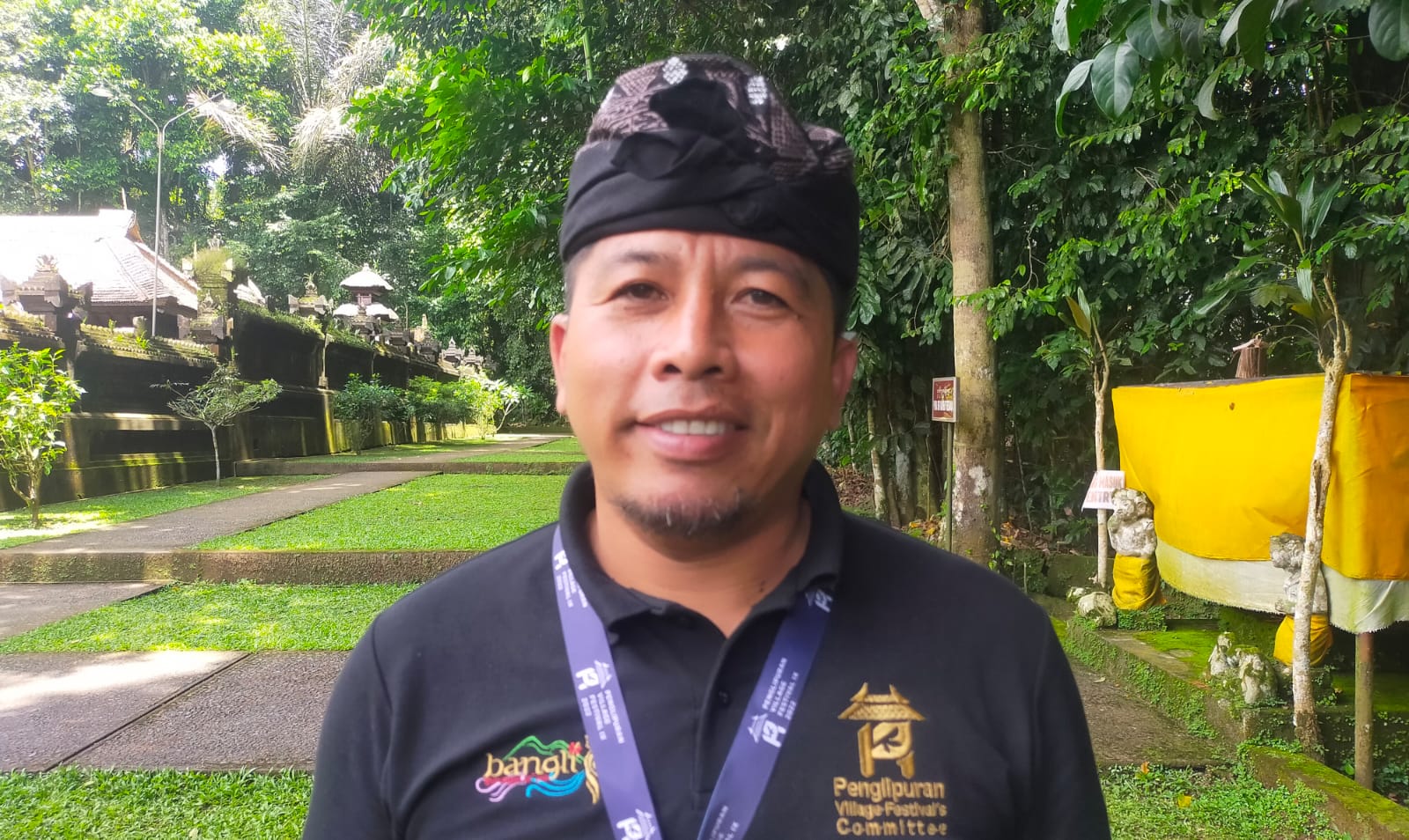 General Manager Desa Wisata Penglipuran I Wayan Sumiarsa