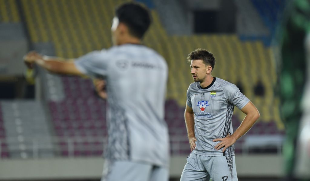 Gelandang Persib Bandung, Mateo Kocijan.