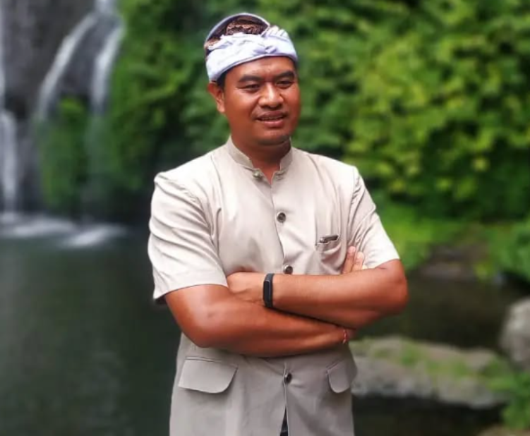 Ketua Badan Usaha Milik Desa (BUMDes) Wanagiri, Eka Giri Karya Utama, Made Darsana