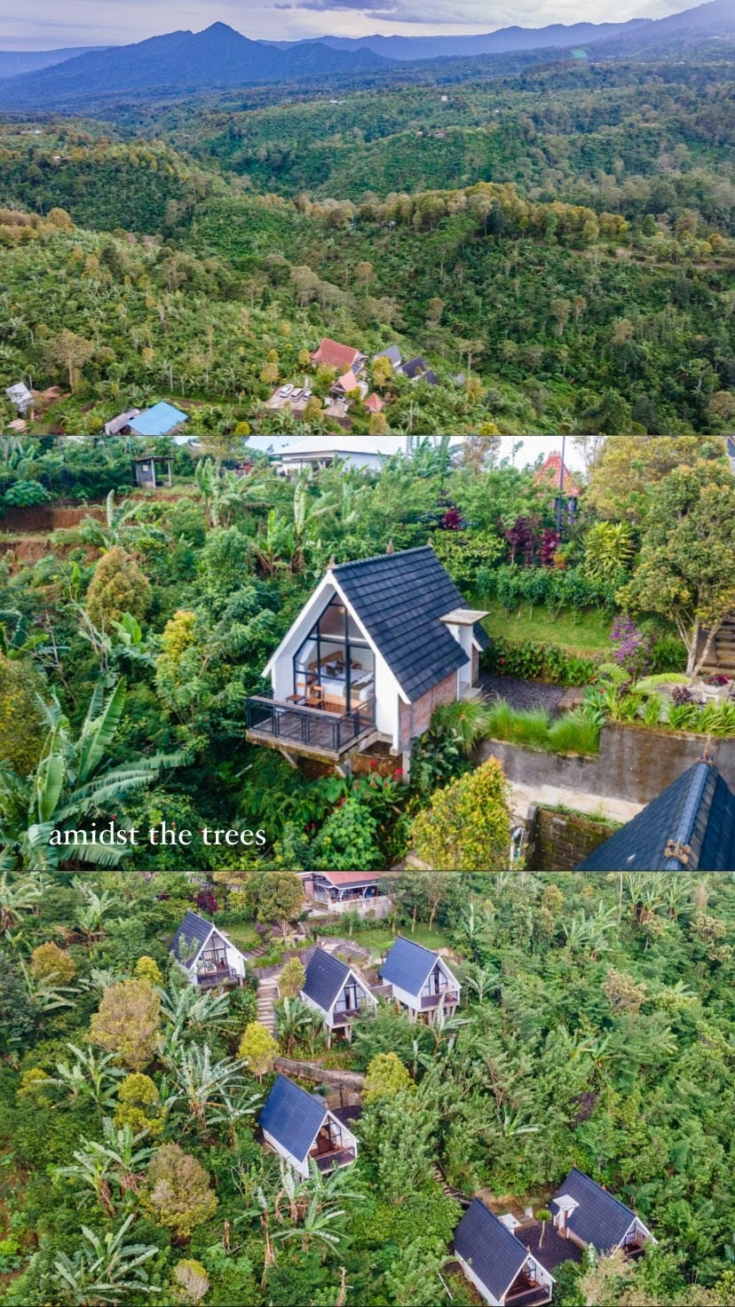 WAJIB: Green Slope Villa & Glamping merupakan salah satu tempat yang wajib dikunjungi di Desa Wanagiri untuk healing dang glamping.