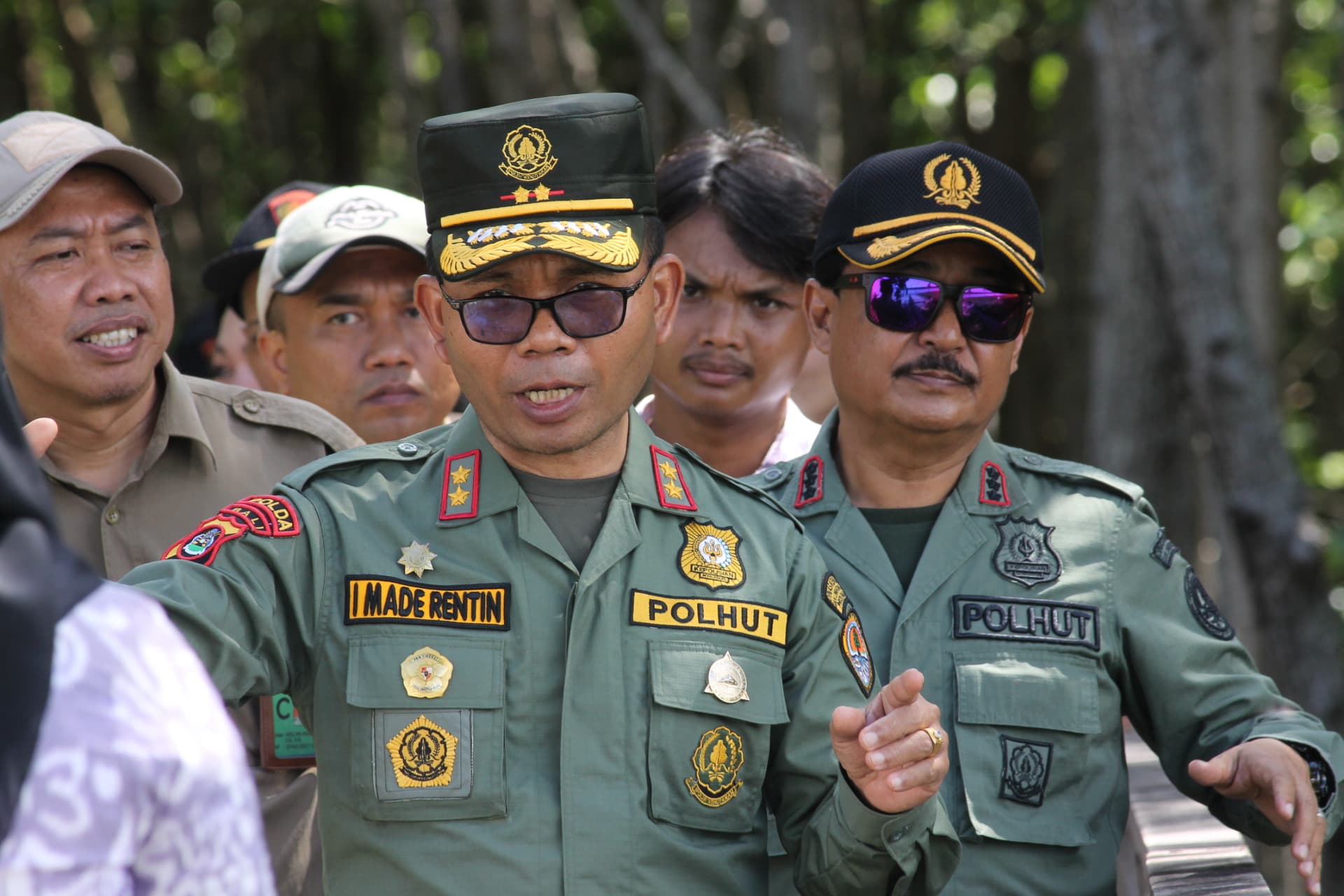 IMBAUAN: Plt. Kepala Dinas Kehutanan dan Lingkungan Hidup Provinsi Bali, I Made Rentin