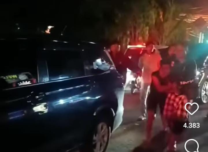 Seorang pria oknum pendatang diamankan pecalang Desa Pemogan