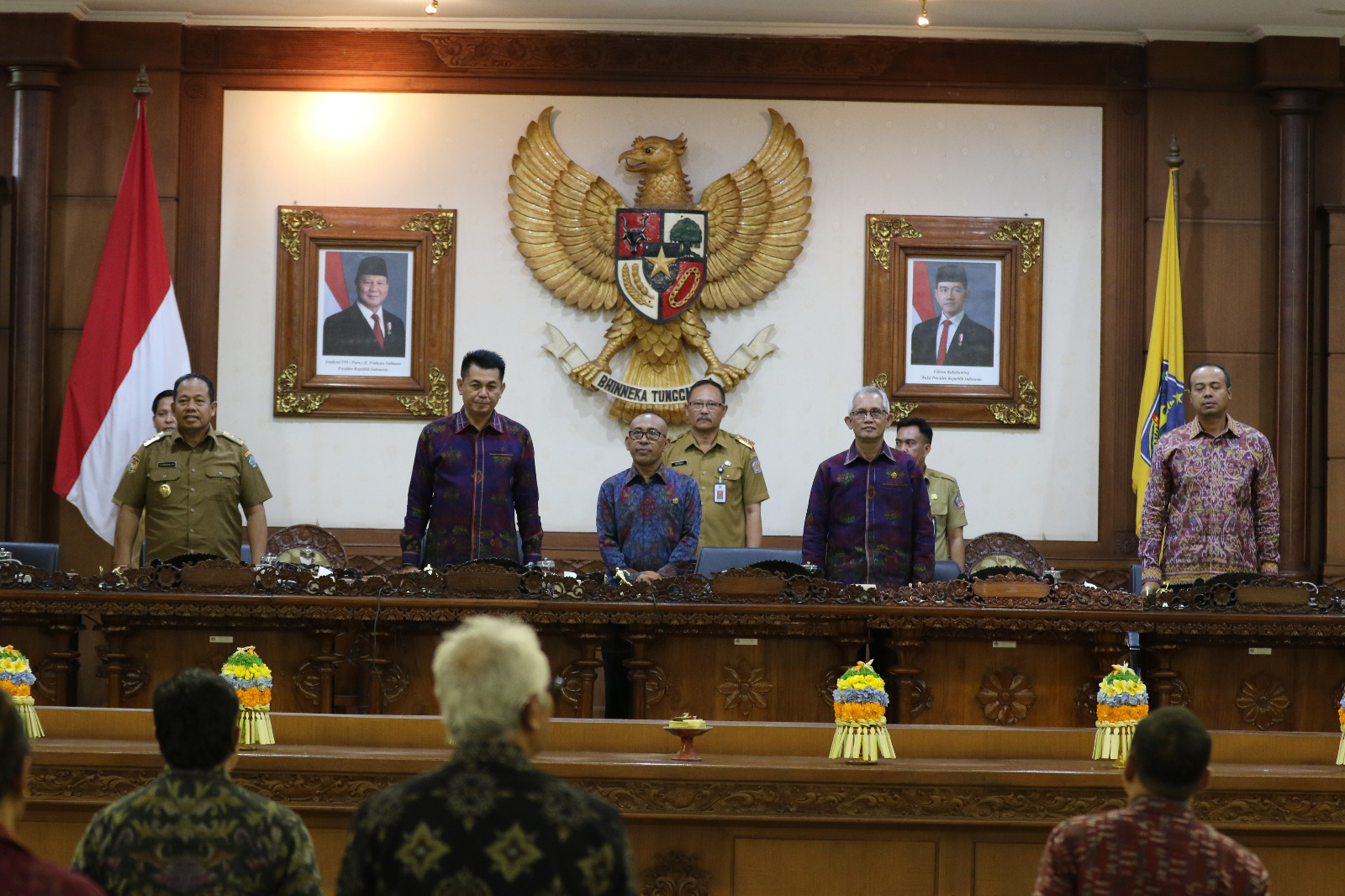PELANTIKAN:  Agenda pengumuman hasil penetapan pasangan calon Gubernur dan Wakil Gubernur Bali terpilih dilaksanakan di DPRD Bali pada Senin (13/1)