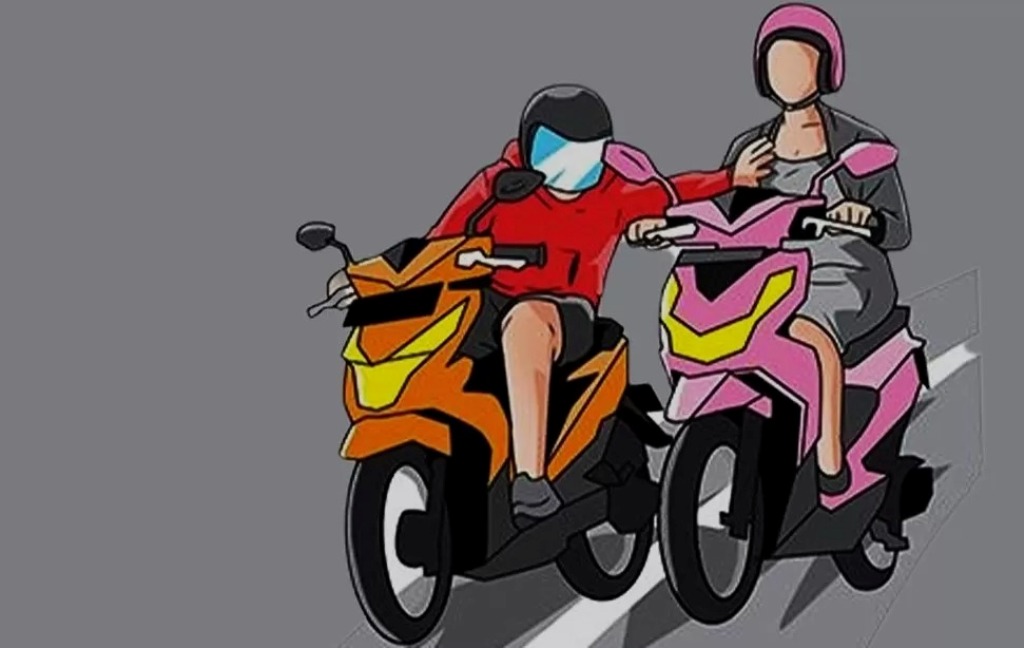 BEGAL: (Ilustrasi) Wanita jadi korban begal payudara seusai menjadi master of ceremony (MC) di sebuah acara. Pelakunya pria pengendara Scoopy.