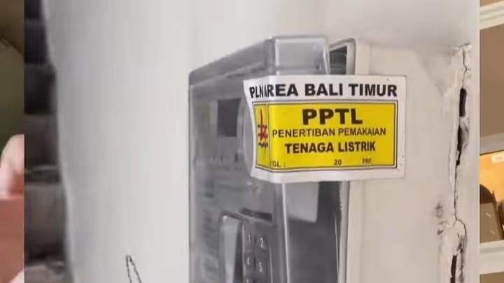 Meteran listrik yang rusak di Gianyar mengakibatkan pelanggan membayar denda sebesar Rp34 juta kepada PLN.