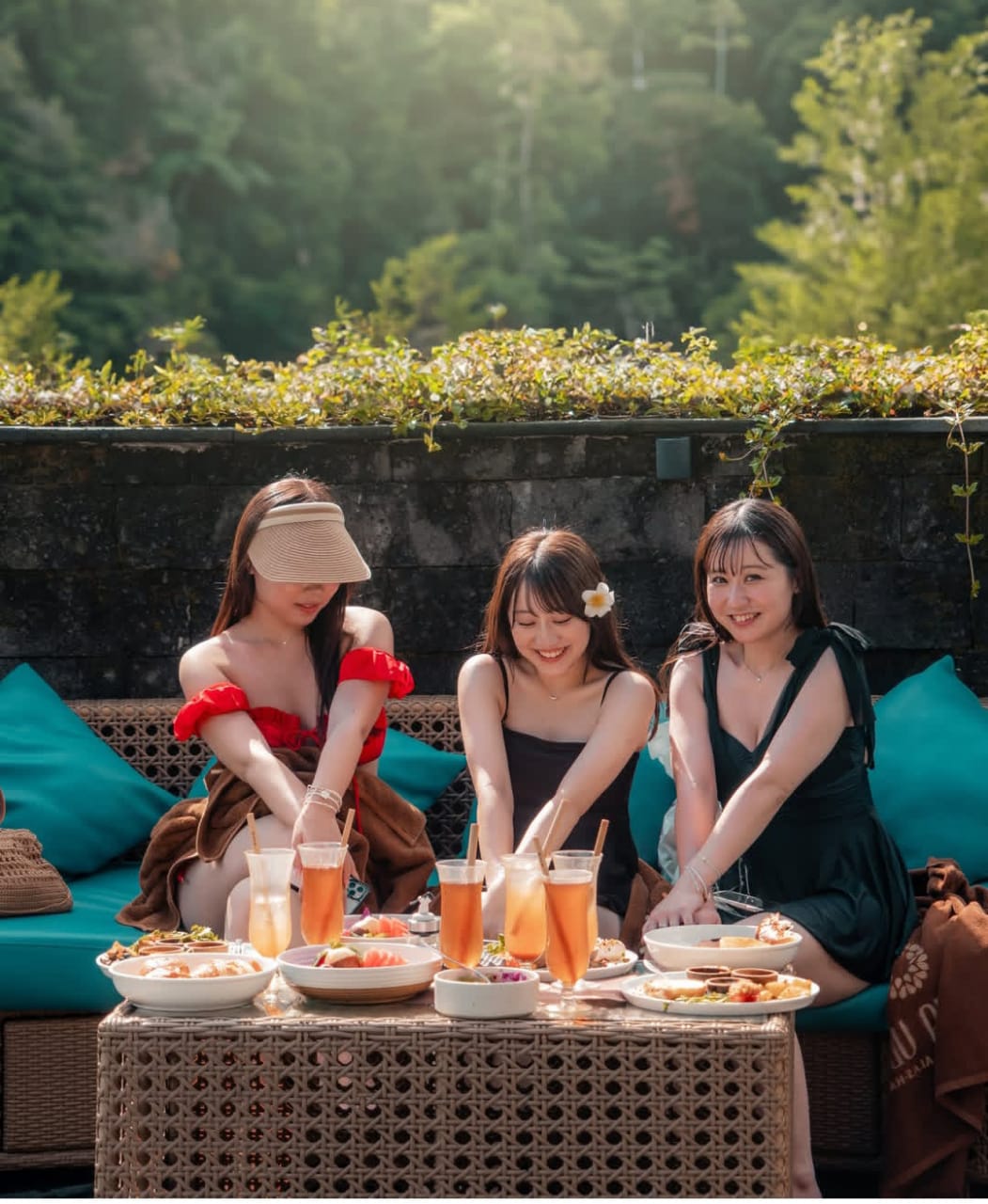 Cretya Ubud yang menyajikan menu mewah dengan pemandangan ekslusif