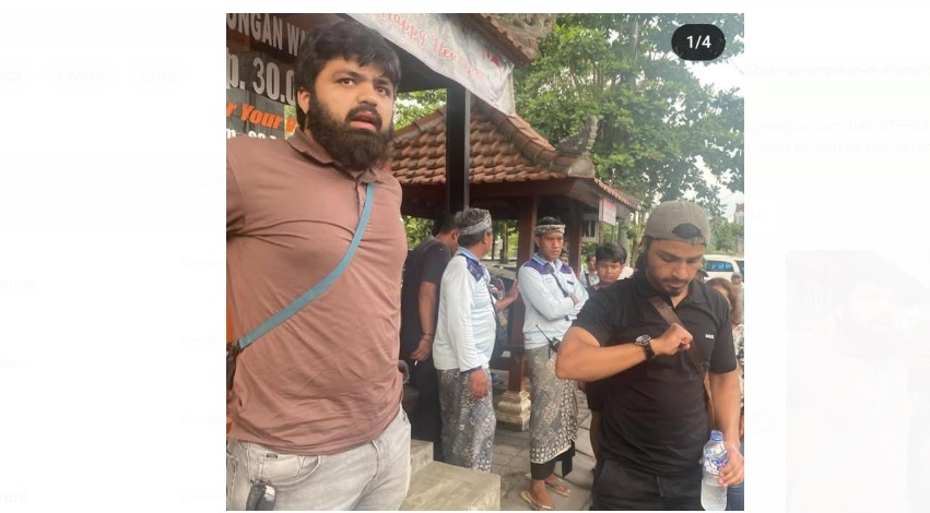 Dua WNA asal India mengaku menjadi korban penjambretan di Air Terjun Tegenungan