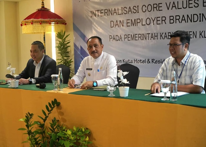 Pemerintah Kabupaten Klungkung menggelar BerAKHLAK & Employer Branding ASN.