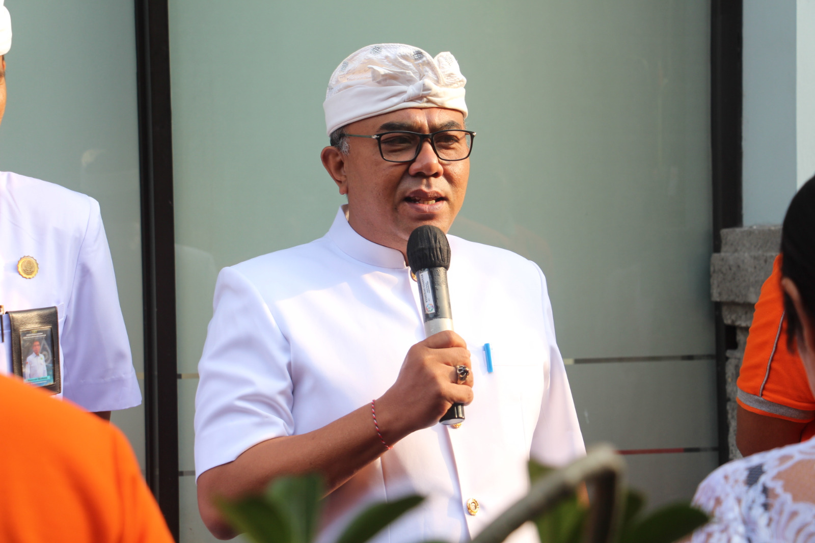 KEPALA : Kepala Kemenag Kantor Kabupaten Gianyar, I Gusti Ngurah Agung Wardhita.