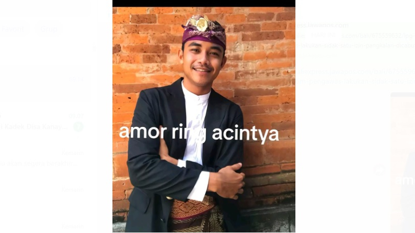 Dek Adi pemuda dari  Gianyar meninggal karena hindari jalan berlubang